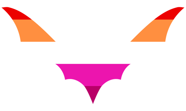 Lesbian Pride Bat