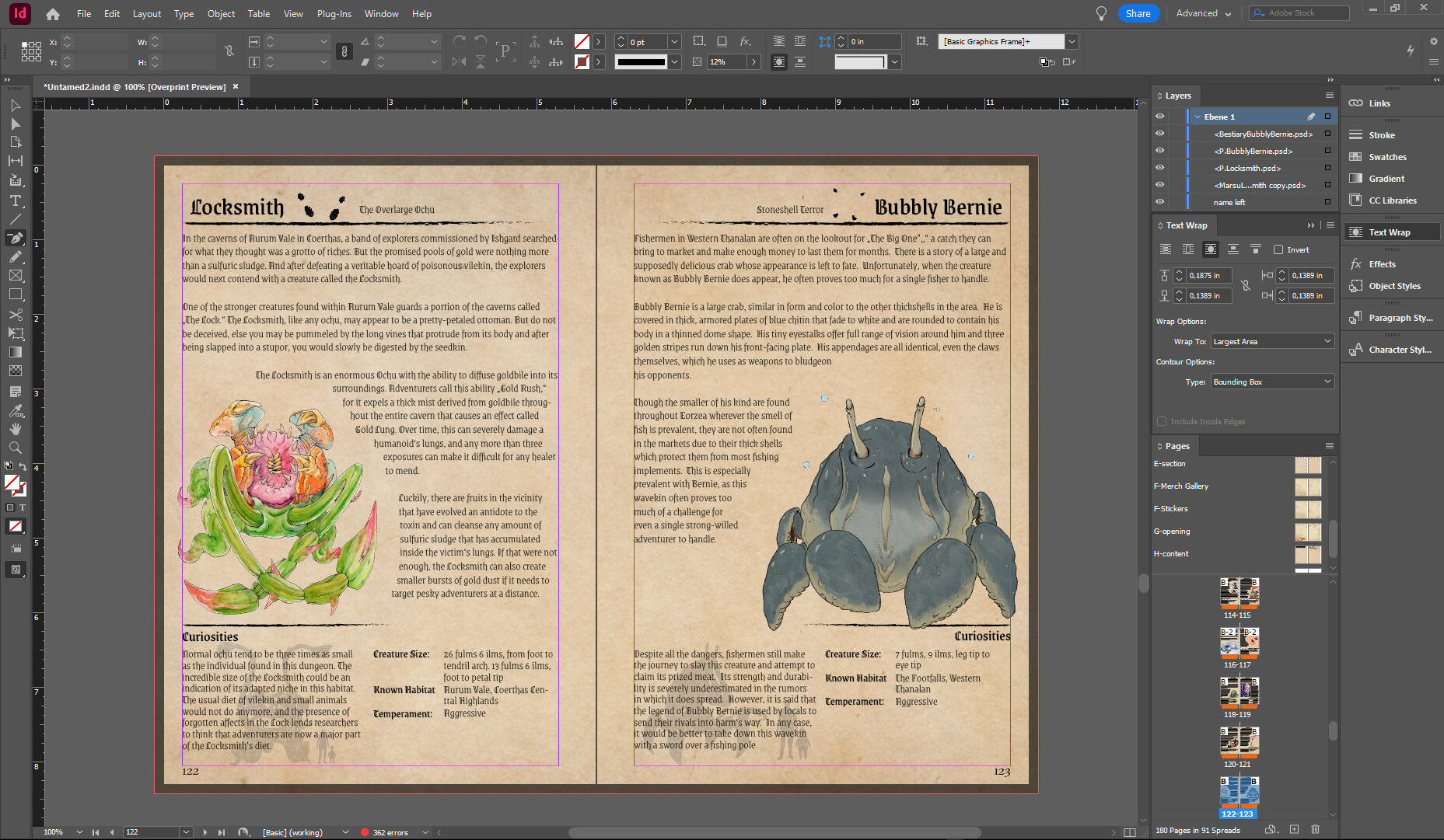 Bestiary in Edit