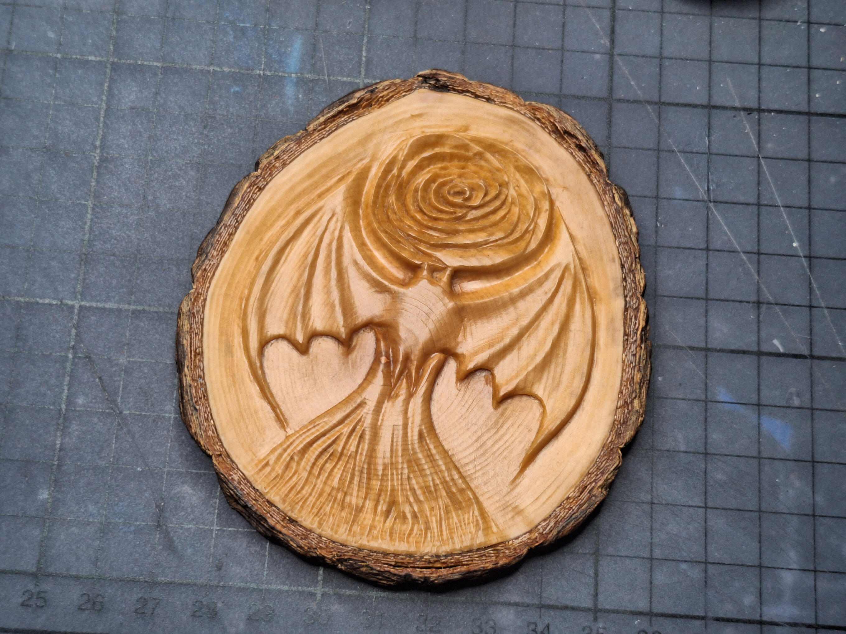 Memorial Wooden Slice